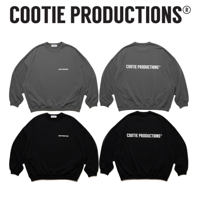 COOTIE(クーティー) Dry Tech Oversized Sweat Crew