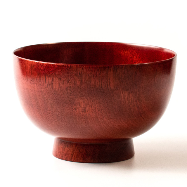 京椀 桜 5.0 特大 木製 漆塗り 大椀・麺鉢・丼鉢 漆器の井助