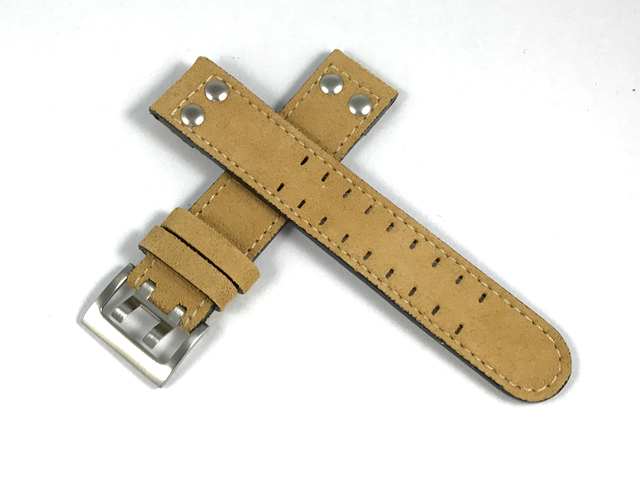 ハミルトン純正ベルト20mm/カーキフィールドオート40mm用ベージュ