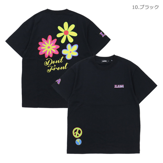 XLARGE エクストララージ 半袖Tシャツ フラワー 101252011007