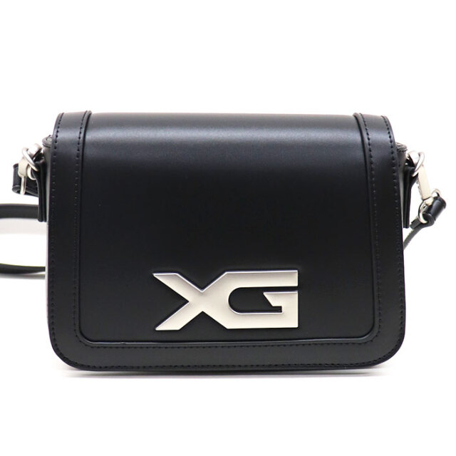 X-girl エックスガール XG EMBLEM BUCKLE 2WAY FAUX LEATHER BAG