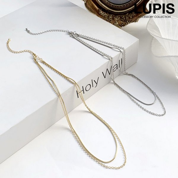 シンプル2連ネックレス - ネックレスを激安で通販販売 | プチプラ