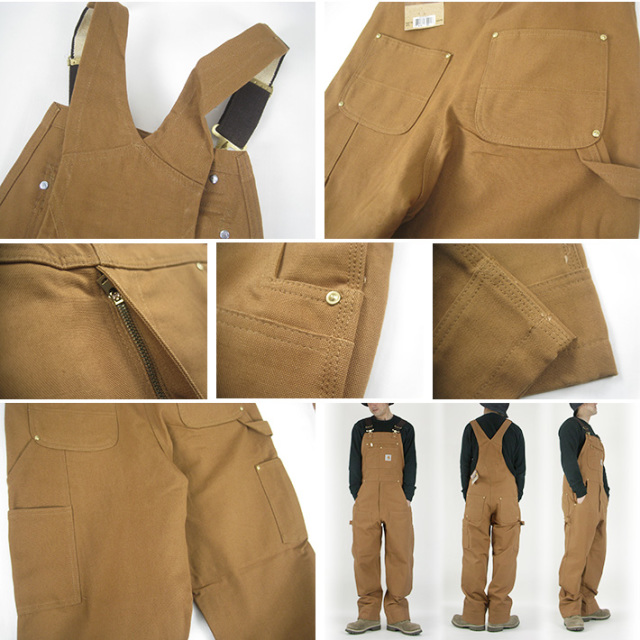 Carhartt カーハート ダック ビブオーバーオール ダブルニー 102776 -JOE-