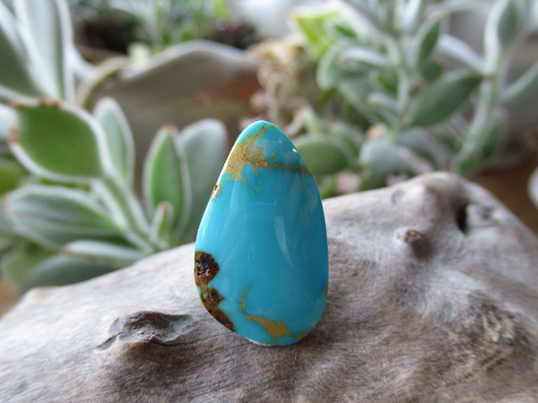 ネバダ州ロイストン ターコイズ ルース 販売 | 天然石専門店【鬮石】 N