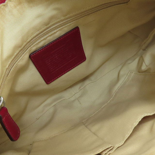 COACH コーチ 10086 シグネチャー パッチワーク ハンドバッグ