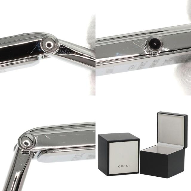 GUCCI グッチ 1500L スクエアフェイス 1P ダイヤモンド 腕時計