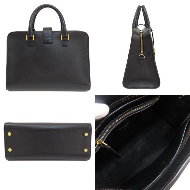 SAINT LAURENT サンローラン ベイビーカバス 2WAY ハンドバッグ カーフ