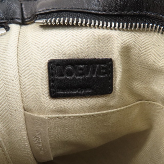 LOEWE ロエベ アナグラム ショルダーバッグ レザー レディース