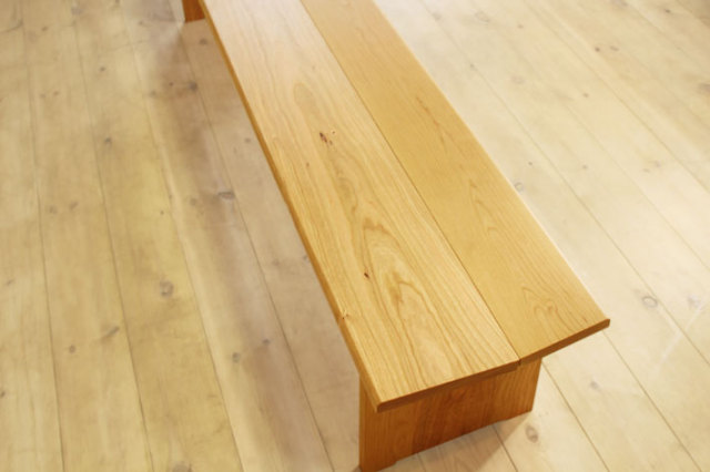 サイズオーダー可能】凛／RIN ベンチ（ブラックチェリー）