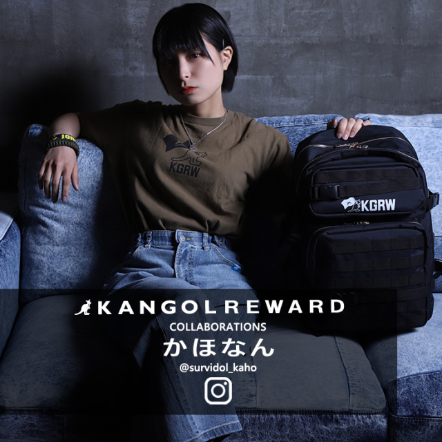 完全受注生産】さばいどる かほなん×KANGOL REWARD企画第4弾 コラボ
