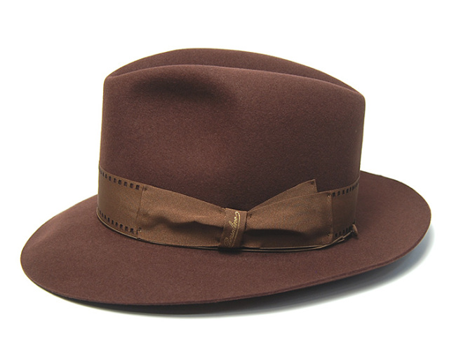 イタリア Borsalino(ボルサリーノ) ラビットファーフェルトソフト帽