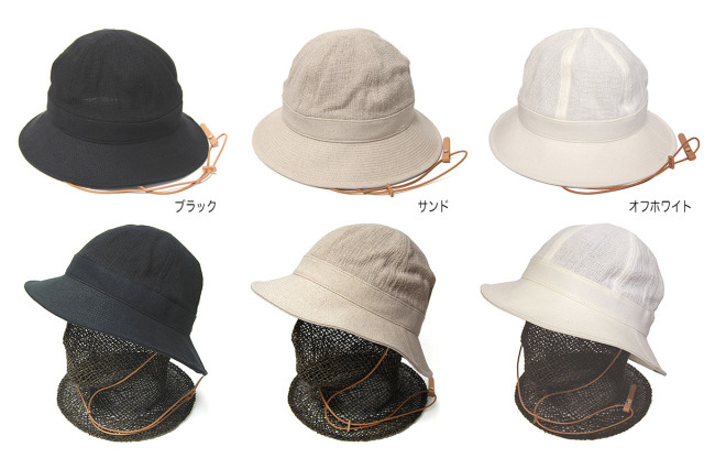 NINE TAILOR(ナインテイラー) リネンコットンメトロハット Squill Hat