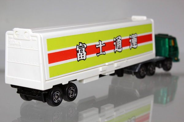 ロングトミカ いすゞ V12 ウイングルーフトレーラー 富士通運 ロング