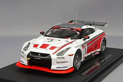 エブロ 1/43 ダイシン R35 GT-R 2010 スーパー耐久 #81 大八木信行