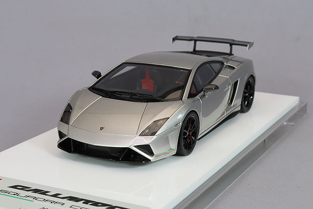 アイドロン 1/43 ランボルギーニ ムルシエラゴ LP670-4 SV 2009 グリ