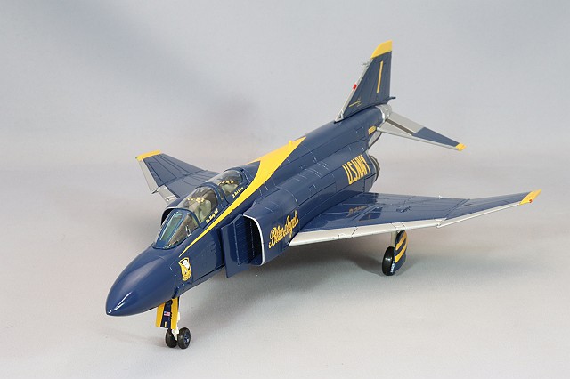 ホビーマスター 1/72 F-4E ファントム2 アメリカ空軍 第163戦闘飛行隊 1987