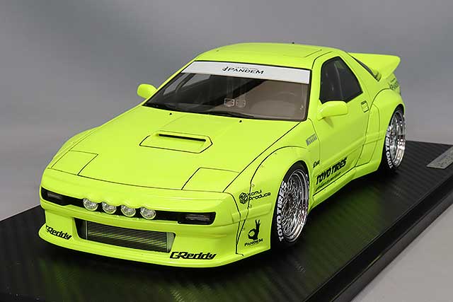 イグニッションモデル 1/64 FEED RX-7 (FD3S) イエロー/アドバン