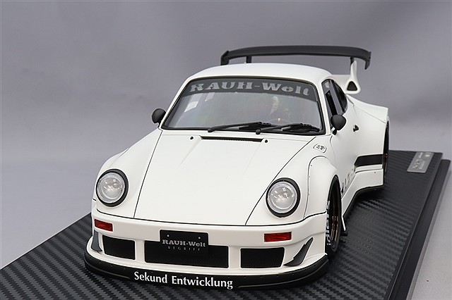 イグニッションモデル 1/18 RWB 997 ブラック/SSR SP1タイプ18インチ