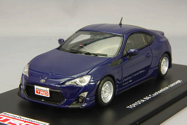 LA-X 1/43 トヨタ 86 TRD カスタマイズコンセプト クリスタルブラック
