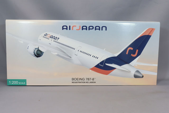 全日空商事 1/200 ボーイング 787-8 JA803A Air Japan 新塗装 完成品