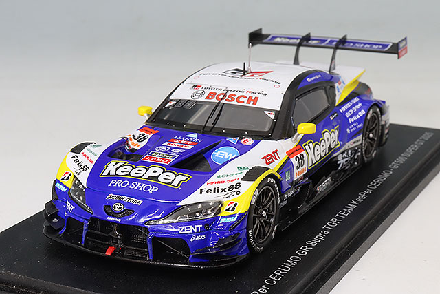 スパーク 1/43 au トムス GR スープラ TGR 2021 スーパーGT シリーズ