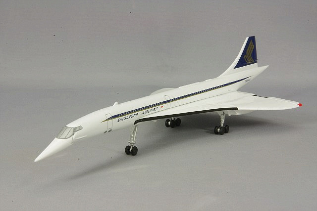 シュコー 1/600 コンコルド シンガポール/ブリティッシュエアウェイズ