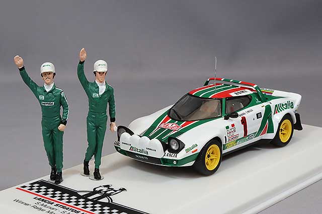 京商 1/18 ランチア ストラトス HF 1976 ツールドコルス ラリー 2位 #5