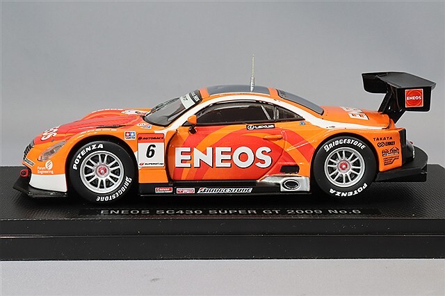 エブロ 1/43 エネオス SC430 2009 スーパーGT GT500 #6 伊藤大輔/B