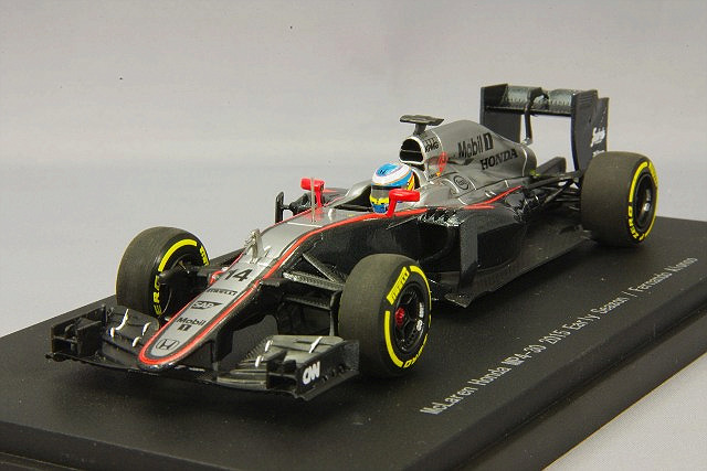 エブロ 1/43 マクラーレン ホンダ MP4-30 2015 F1 前期 #14 F.アロンソ