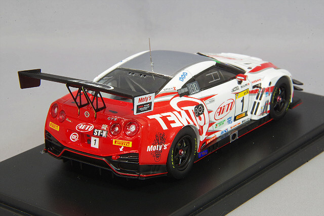 エブロ 1/43 GTNET GT3 GT-R 2019 スーパー耐久 富士 24H ウィナー #1
