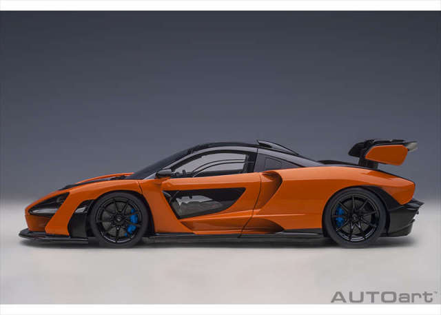 オートアート コンポジット 1/18 マクラーレン セナ オレンジ