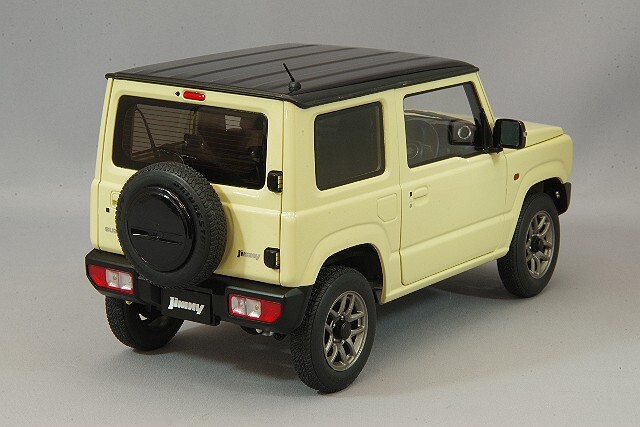 オートアート コンポジット 1/18 スズキ ジムニー JB64 アイボリー