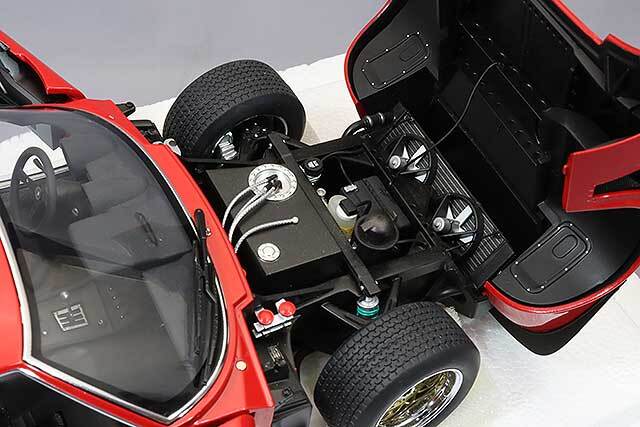 オートアート コンポジット 1/18 ランボルギーニ ミウラ SVR イオタ レッド