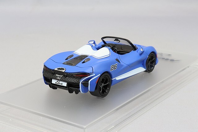 CMモデル 1/64 マクラーレン エルバ マットブルー