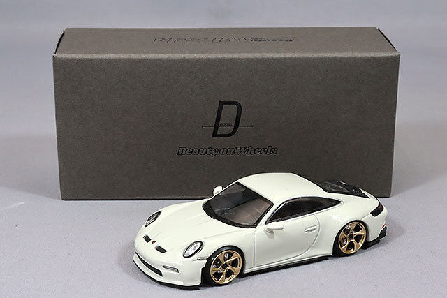 D MODEL 1/64 ポルシェ 911(992) GT3 ツーリング ホワイト