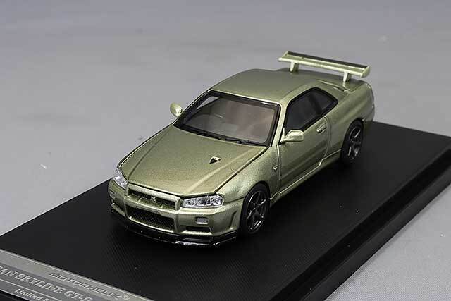 MOTORHELIX 1/64 日産 スカイライン GT-R (R34) V Spec II ミレニアム
