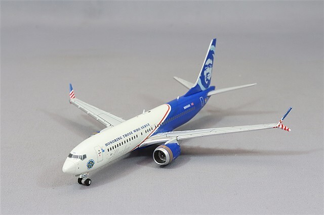 ジェミニジェッツ 1/400 ボーイング 737MAX 8 アラスカ航空 