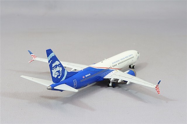 ジェミニジェッツ 1/400 ボーイング 737MAX 8 アラスカ航空 