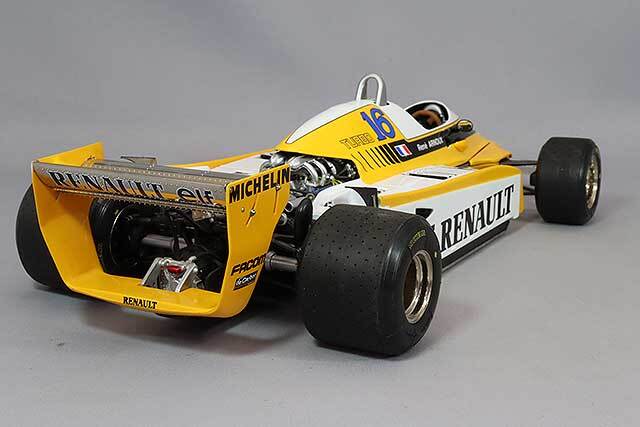 EXOTO 1/18 ルノー RE20 ターボ 1980 F1 フランスGP #16 R.アルヌー
