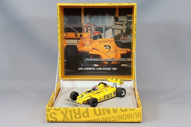 GP World特注, スパーク 1/43 ATS D4 1981 F1 ロングビーチGP #9 J