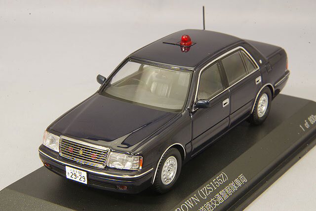 RAI'S 1/43 トヨタ クラウン (JZS155Z) 1998 警視庁高速道路交通警察隊