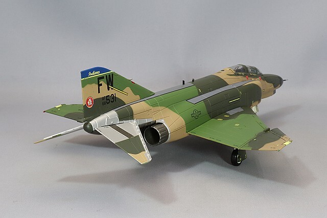 ホビーマスター 1/72 F-4E ファントム2 アメリカ空軍 第163戦闘飛行隊 1987