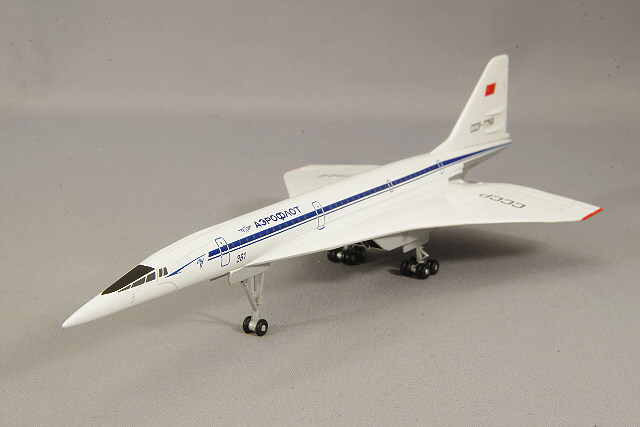 ヘルパ 1/400 Tu-144S ツポレフ デザインビューロ ル・ブルジェ 1975