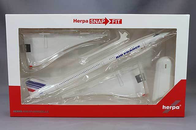 ヘルパ 1/250 コンコルド エールフランス航空 F-BVFB