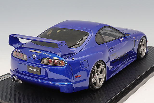 イグニッションモデル 1/18 トヨタ スープラ (A80) TRD 3000GT ブルー