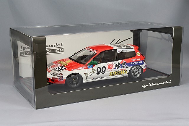 海外並行品 イグニッションモデル 1/18 出光 モーション 無限 シビック