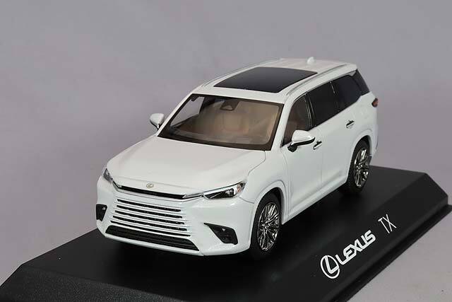 京商 1/43 レクサス TX 350 プラチナホワイト