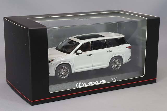 京商 1/43 レクサス TX 350 プラチナホワイト