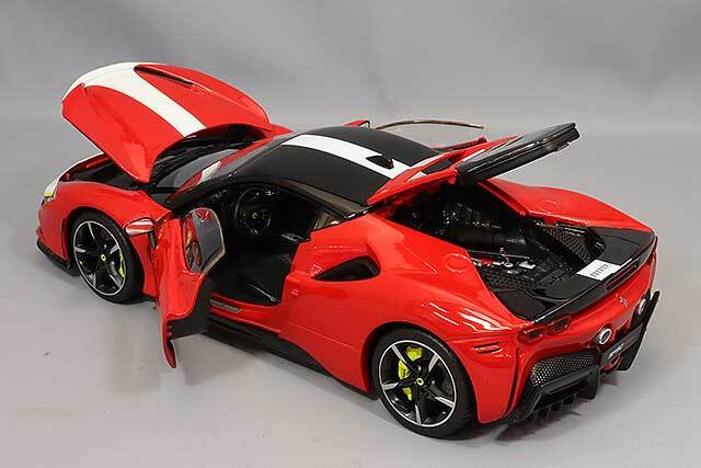 ブラゴ 1/18 SF90 ストラダーレ アセット フィオラノ レッド