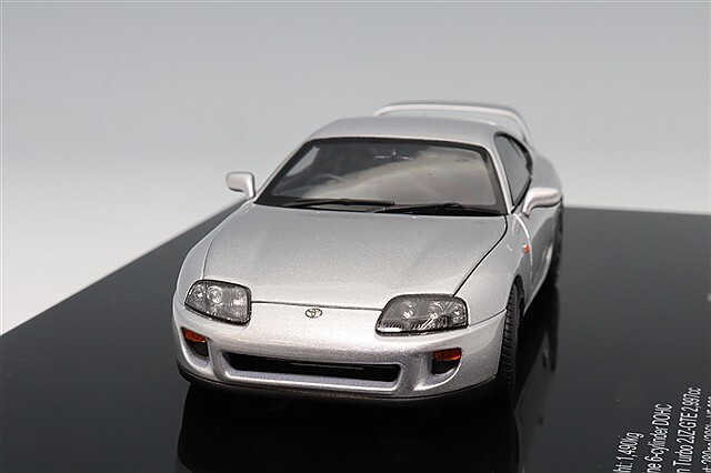 LCDモデル 1/43 トヨタ スープラ A80 シルバー
